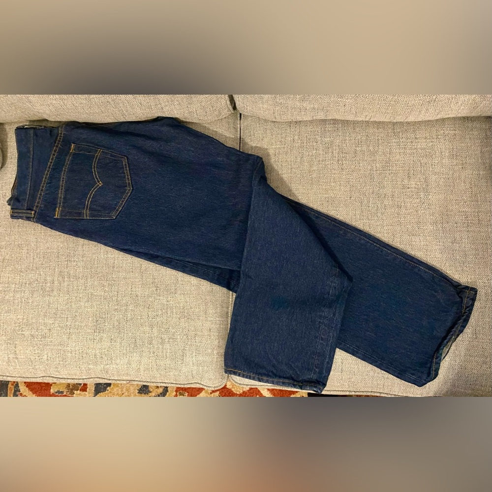 501 Button front jeans